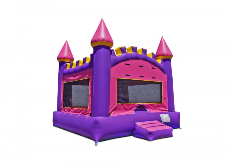 Pink Bounce House Castle